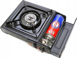 Gasstel (incl. 4 gasflessen)