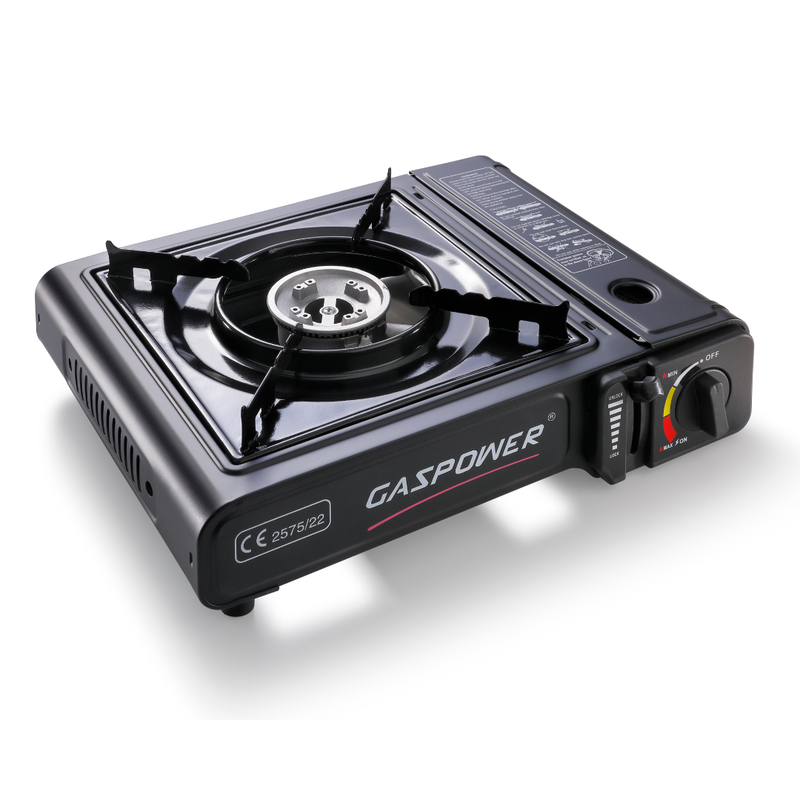 Gasstel (incl. 4 gasflessen)