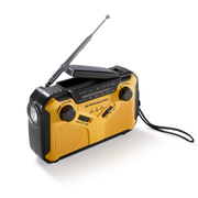 Noodradio (Dynamo, Batterijen, USB)